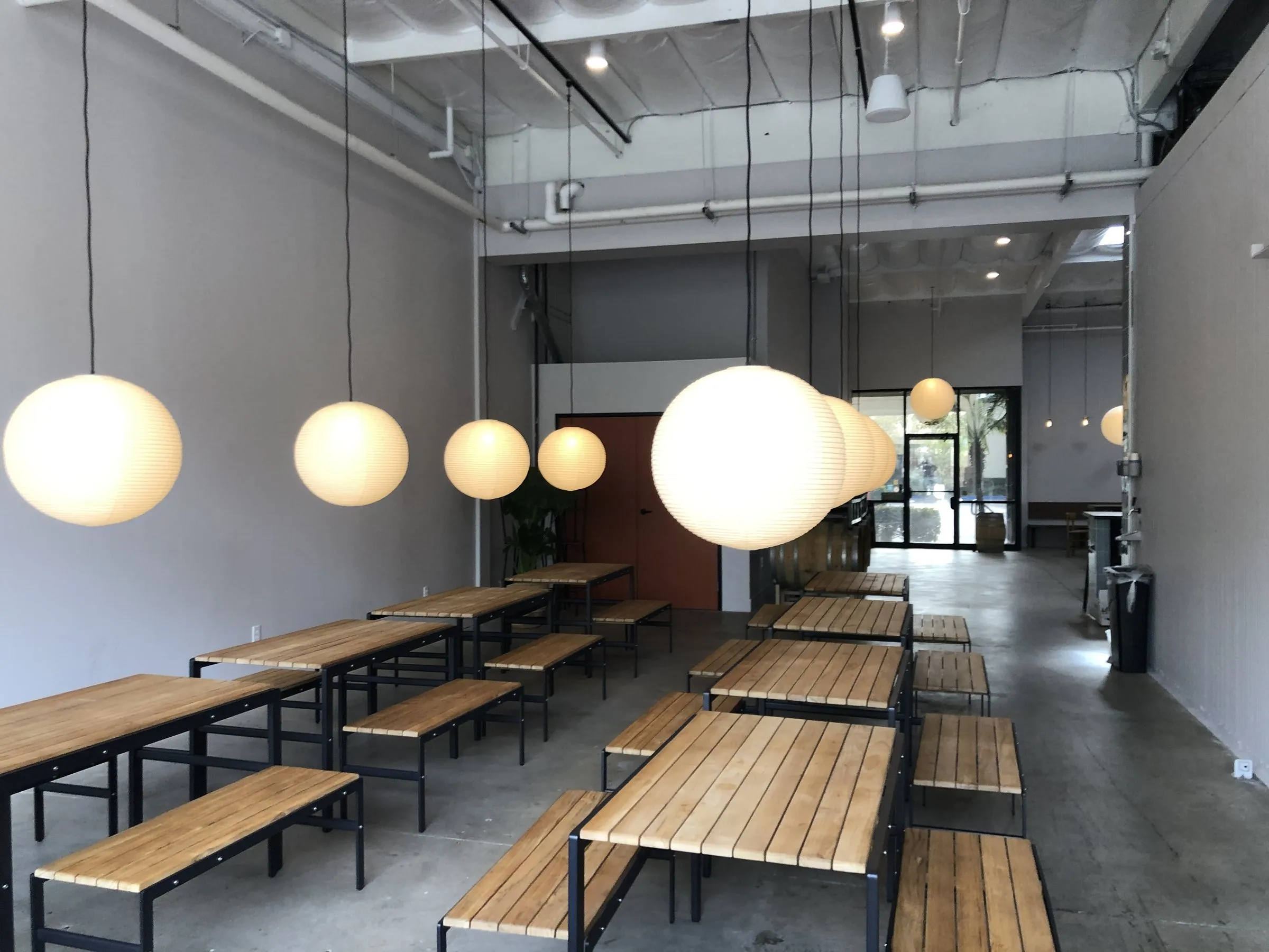 Taproom build-out